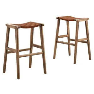 Saorise Wood Bar Stool - Set of 2