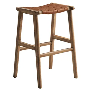Saorise Wood Bar Stool - Set of 2