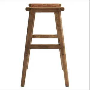 Saorise Wood Bar Stool - Set of 2
