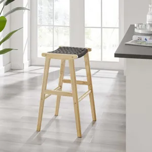 Saorise Wood Bar Stool - Set of 2