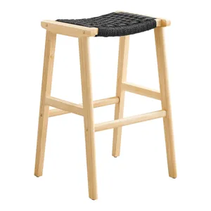 Saorise Wood Bar Stool - Set of 2