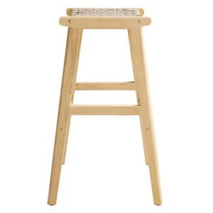 Saorise Wood Bar Stool - Set of 2