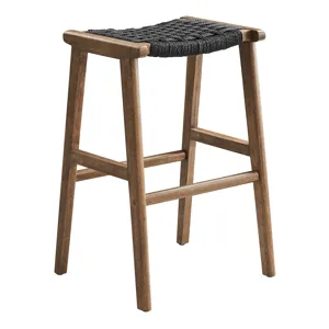 Saorise Wood Bar Stool - Set of 2