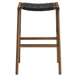 Saorise Wood Bar Stool - Set of 2