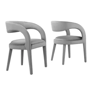 Pinnacle Performance Velvet Dining Chair Set of Two