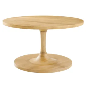 Lina Round Mango Wood Coffee Table