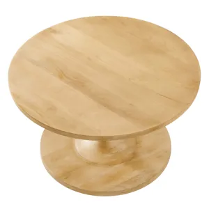 Lina Round Mango Wood Coffee Table