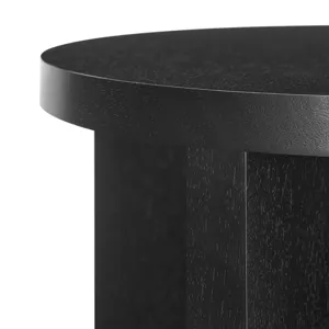 Silas Round Mango Wood Side Table