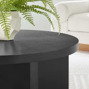 Silas Round Mango Wood Coffee Table