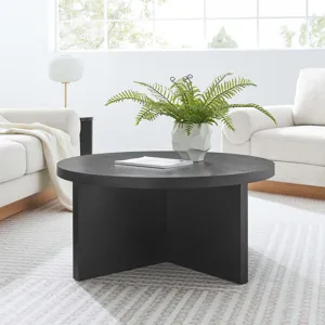 Silas Round Mango Wood Coffee Table