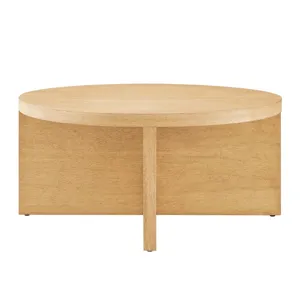 Silas Round Mango Wood Coffee Table