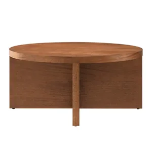 Silas Round Mango Wood Coffee Table