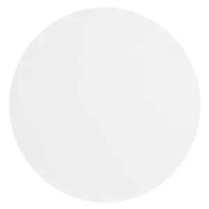 Aliza Round White Marble Side Table