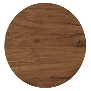 Viva Round Acacia Wood Side Table