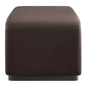 Koda Performance Velvet Waterfall Ottoman