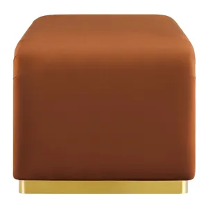 Koda Performance Velvet Waterfall Ottoman