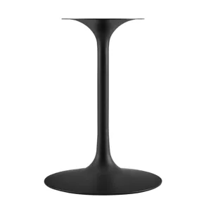 Lippa 36” Round Artificial Travertine Dining Table
