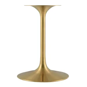 Lippa 36” Round Artificial Travertine Dining Table