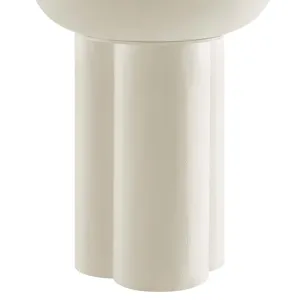 Caspian Round Concrete Side Table