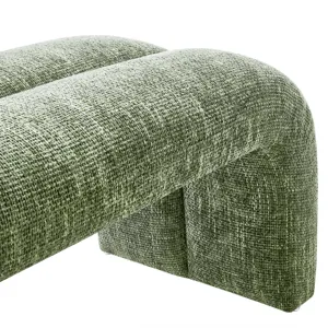 Dax 50.5" Chenille Upholstered Accent Bench