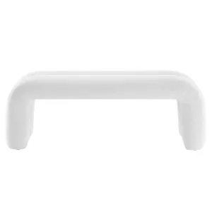 Dax 50.5" Chenille Upholstered Accent Bench