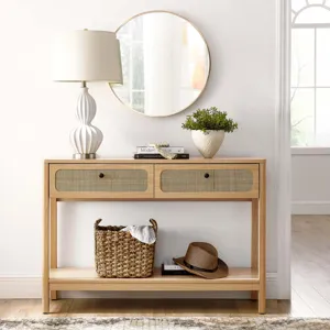 Chaucer Wood Entryway Console Table