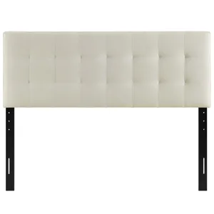 Lily King Upholstered Fabric Headboard