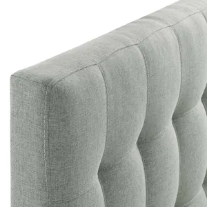 Lily Twin Upholstered Fabric Headboard