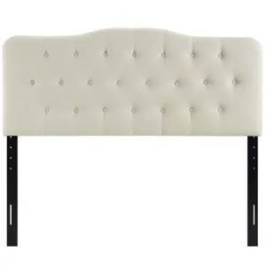 Annabel Queen Upholstered Fabric Headboard