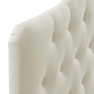 Annabel Queen Upholstered Fabric Headboard