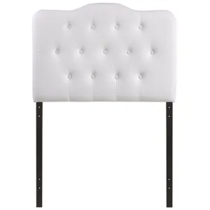 Annabel Twin Upholstered Vinyl Headboard