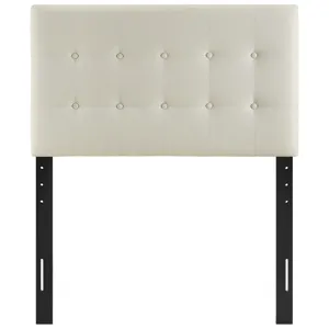 Emily Twin Upholstered Fabric Headboard