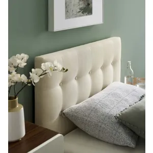 Emily Twin Upholstered Fabric Headboard