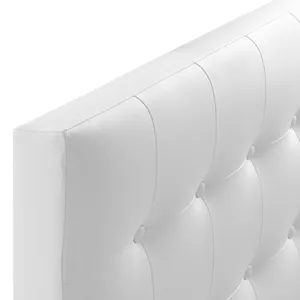 Emily Twin Upholstered Vinyl Headboard