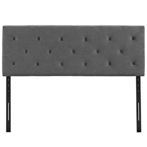 Terisa King Upholstered Fabric Headboard