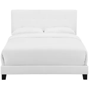 Amira Queen Upholstered Fabric Bed