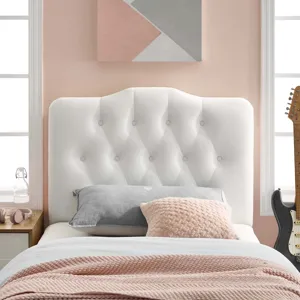 Annabel Twin Diamond Tufted Performance Velvet Headboard