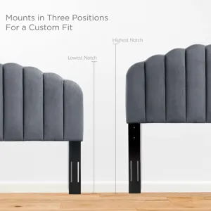 Veronique Full/Queen Performance Velvet Headboard