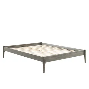 June Twin Wood Platform Bed Frame