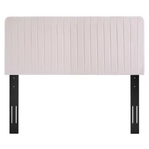 Milenna Channel Tufted Performance Velvet King/California King Headboard