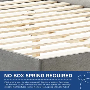 Sierra Cane and Wood Queen Platform Bed With Splayed Legs
