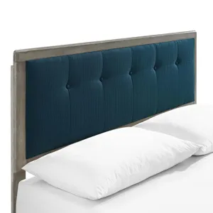 Willow King Wood Platform Bed With Splayed Legs