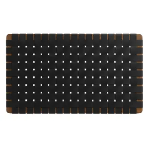 Sparta Weave Wall-Mount Twin Vegan Leather Headboard