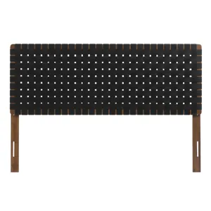 Sparta Weave Queen Vegan Leather Headboard