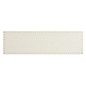 Sparta Weave Wall-Mount King Vegan Leather Headboard