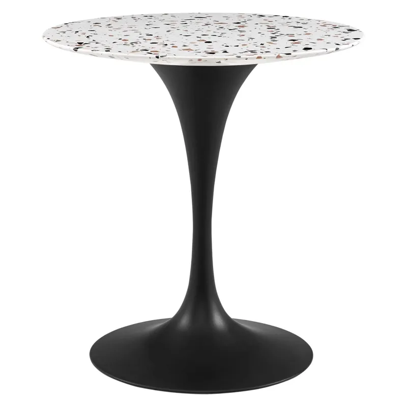 Lippa 28" Round Terrazzo Dining Table