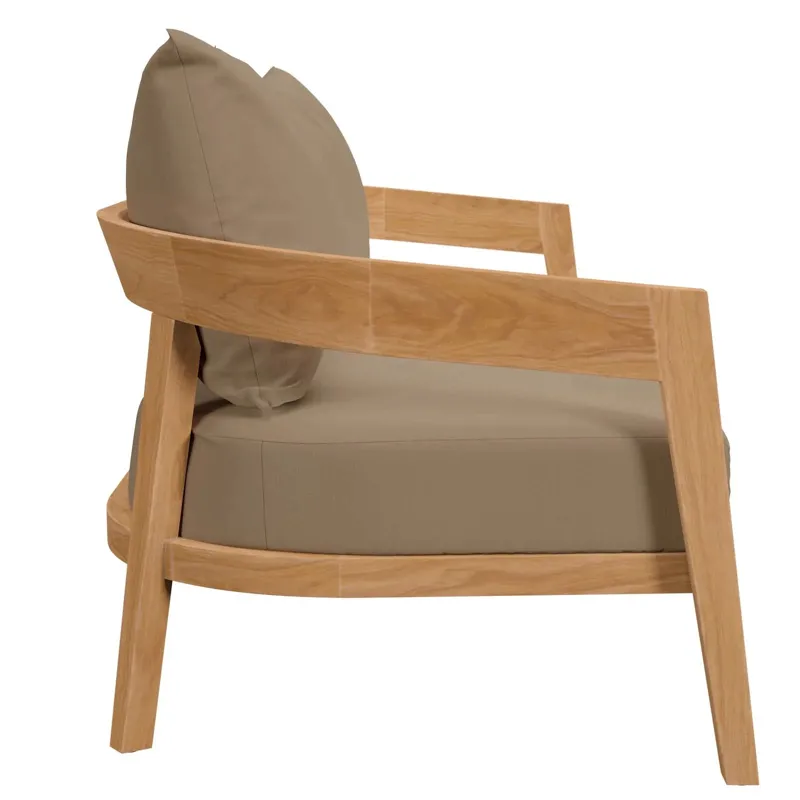 Brisbane 3-Piece Teak Wood Outdoor Patio Outdoor Patio Set