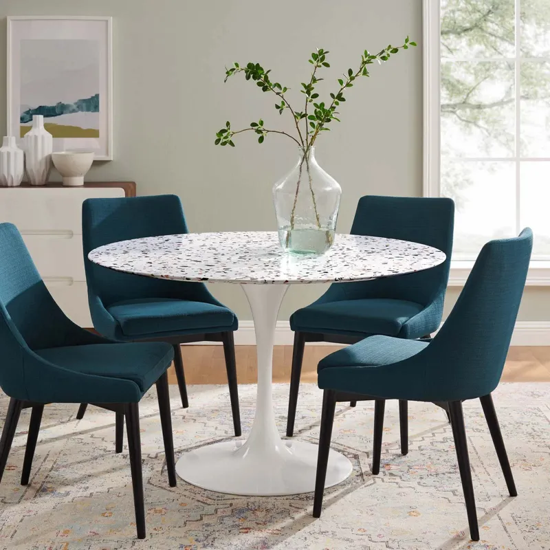 Lippa 47" Round Terrazzo Dining Table