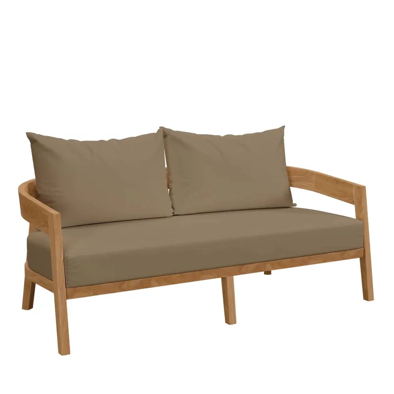 Brisbane 3-Piece Teak Wood Outdoor Patio Outdoor Patio Set
