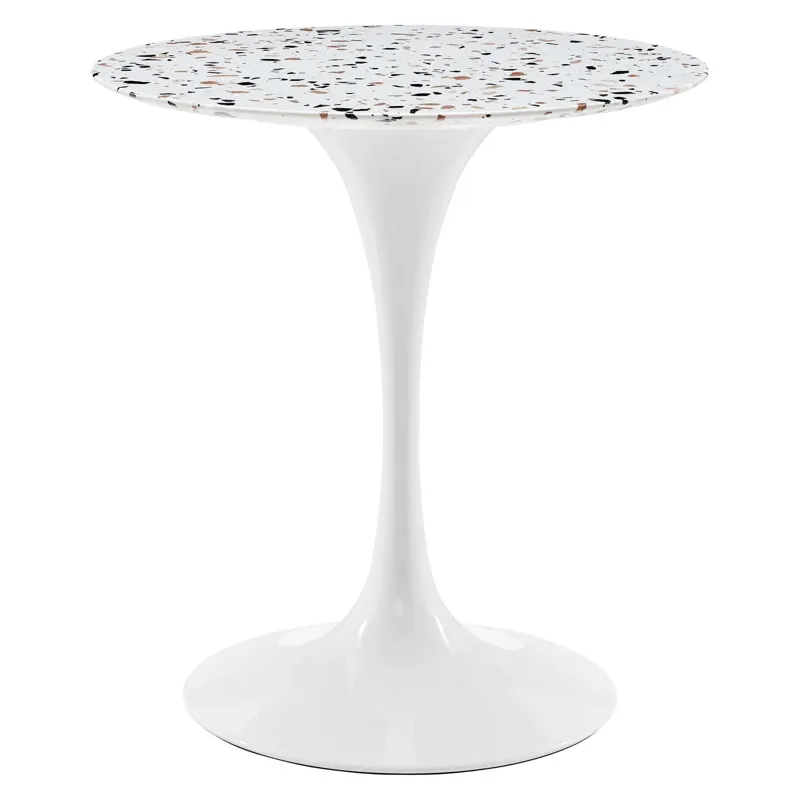 Lippa 28" Round Terrazzo Dining Table